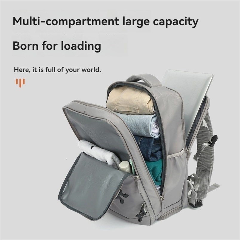 Sac à dos lumin 42x18x29 sac de cabine sac à dos de voyage pour hommes bagages à main le bac à dos de loisirs à la main sac à dos mochila para vi
