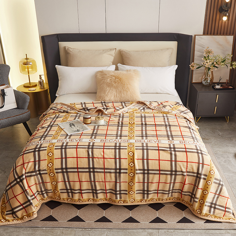 Luxury Designer Blanket Warm Lightweight Super Soft Blanket Office and Room Blanket Hand and Machine Washable for All Seasons-image-1075537302