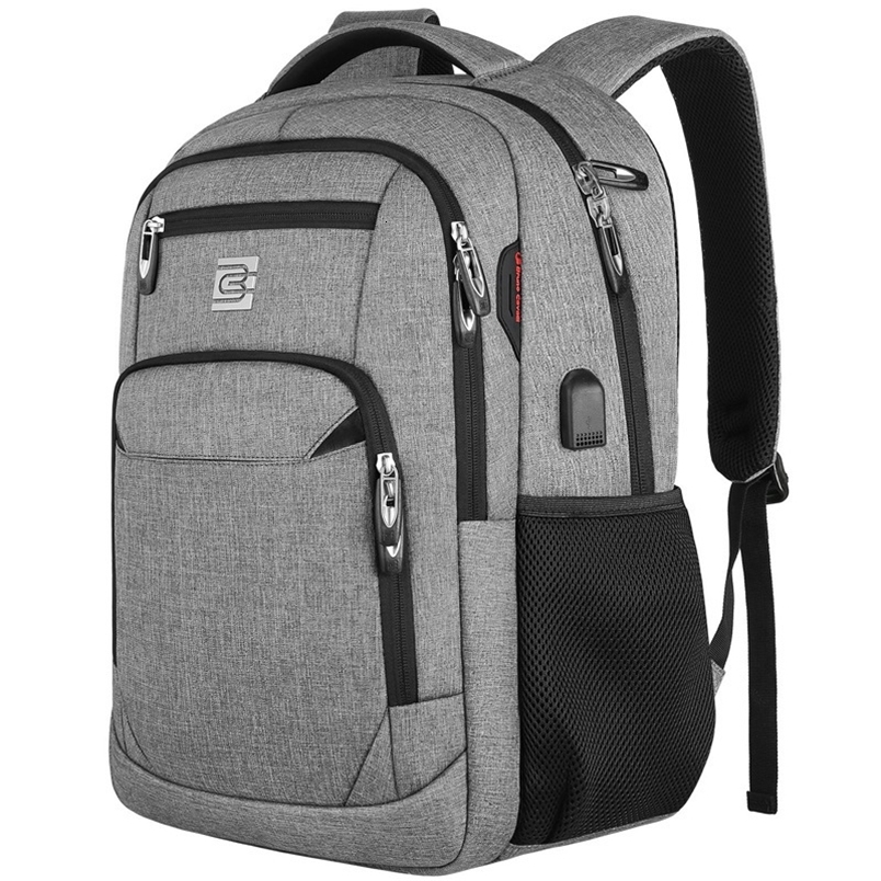 Business Travel Anti vol de 156 pouces ordinateur portable sac à dos avec USB charge de l'Orlège Port Collège Sac d'ordinateur pour femmes Men Fi