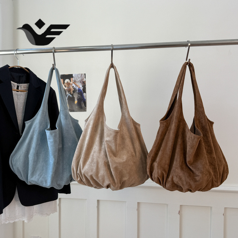 Feiyan livraison gratuite nouveau sac de créateur sac de style paresseux pour femmes 2025 hiver automne vintage grande capacité sac fourre-tout p