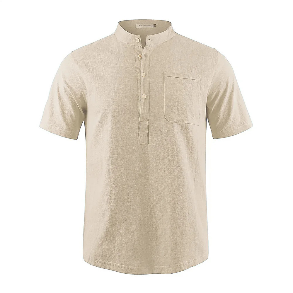 Men de coton décontracté Tshirt Pure Color T-shirts pour streetwear plage tops t-shirt the respirant shirt shirt vintage 250919