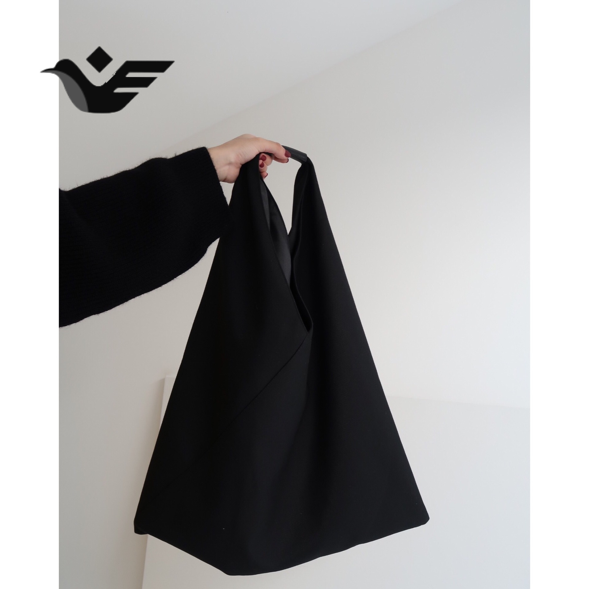 Feiyan Free Shipping New Designer Bag 2025 High-quality Korean Lazy Style Large Bag Dark Shoulder Bag Handbag Patch Casual Canvas Bag Women'