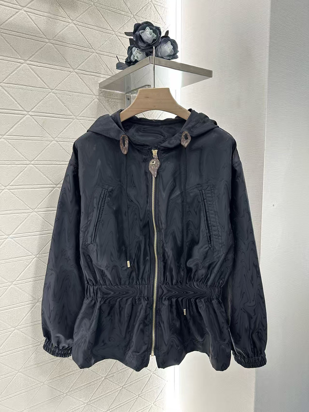 Womens Jackets Long Brand Coats Denim Shirts Hoodie Slim Style Woman Jackets Zippers High Street Tops Designer Coat Slim Outwears Coats S-XL