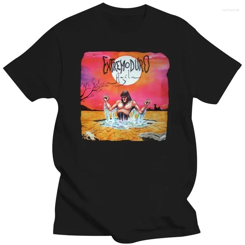 Men's T Shirts 2025 Summer Funny Style Cotton Shirt Extremoduro Agila By Cul Music Lin Mex006 Harajuku Oversized Graphic Men Clothing