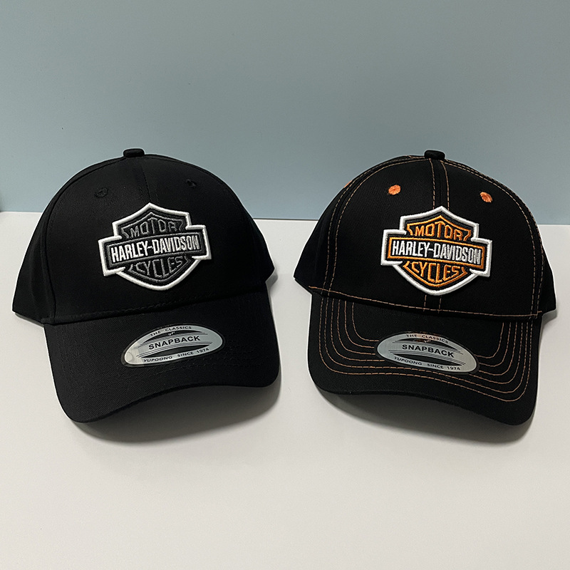 Harley Designer Baseball Pour Hommes En Plein Air Moto Broderie Casquette Luxe Caps En Gros Chapeau Revente Casquette De Sport Chapeaux De Camion
