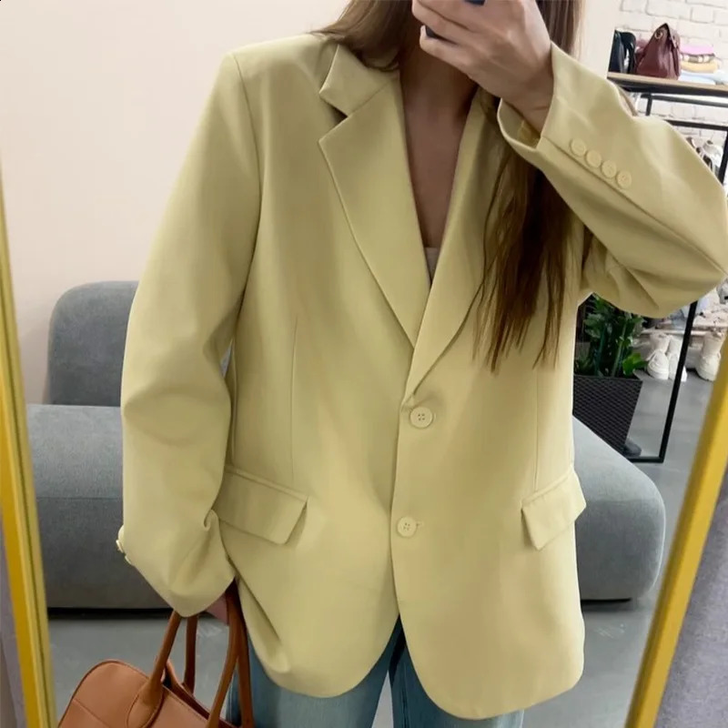 Womens Clothing 2025 Summer Fashion Loose Casual Simple Long Sleeved Jacket Top 250920