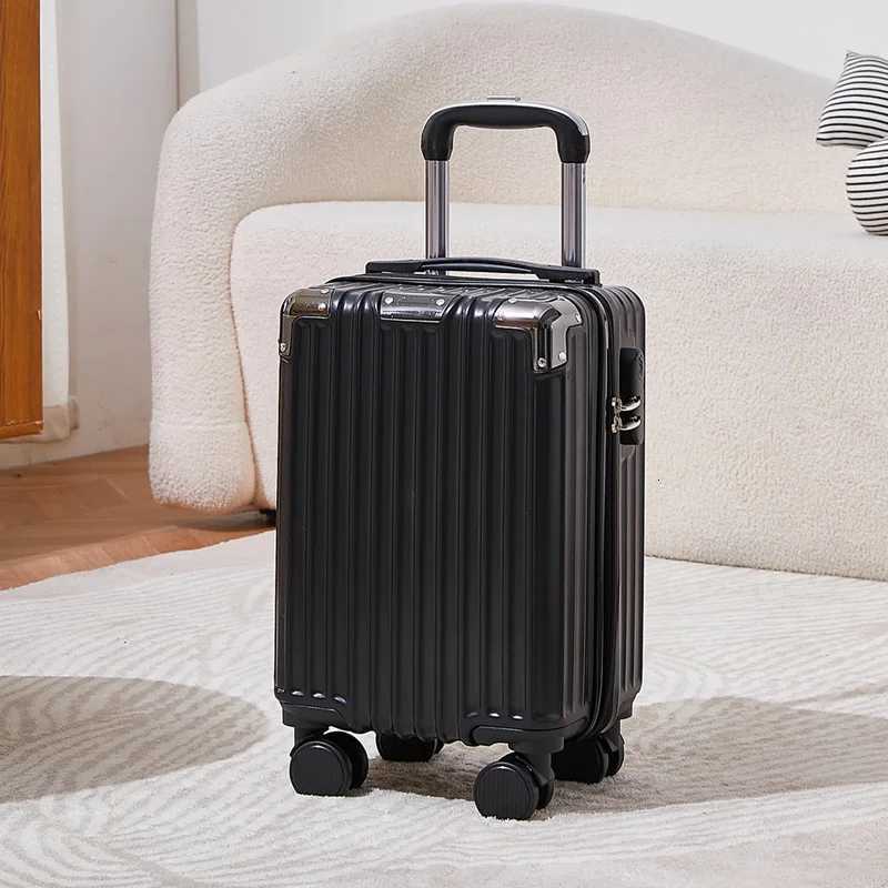 16inch Carryon Suitcase With Female Handle Small Luggage Box With Password Lock Lightweight And Easy To Carry W250920-image-1076021829