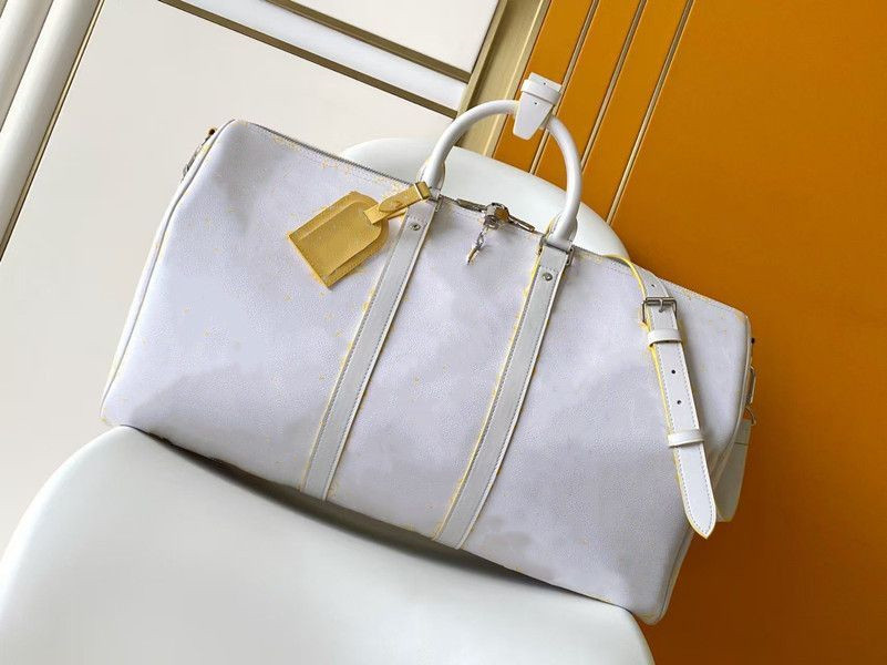 Keepa 50 Monogram Glow Sac à bagages pour hommes Travel Fashion Fashion High Quality Femmes Luxury Travel En cuir à main