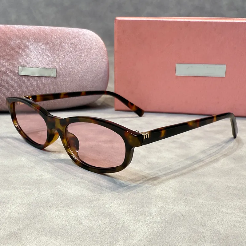 miummi sunglasses designers for women classic luxury Euro american trend glasses curved Lenses shades sunglasses men designer