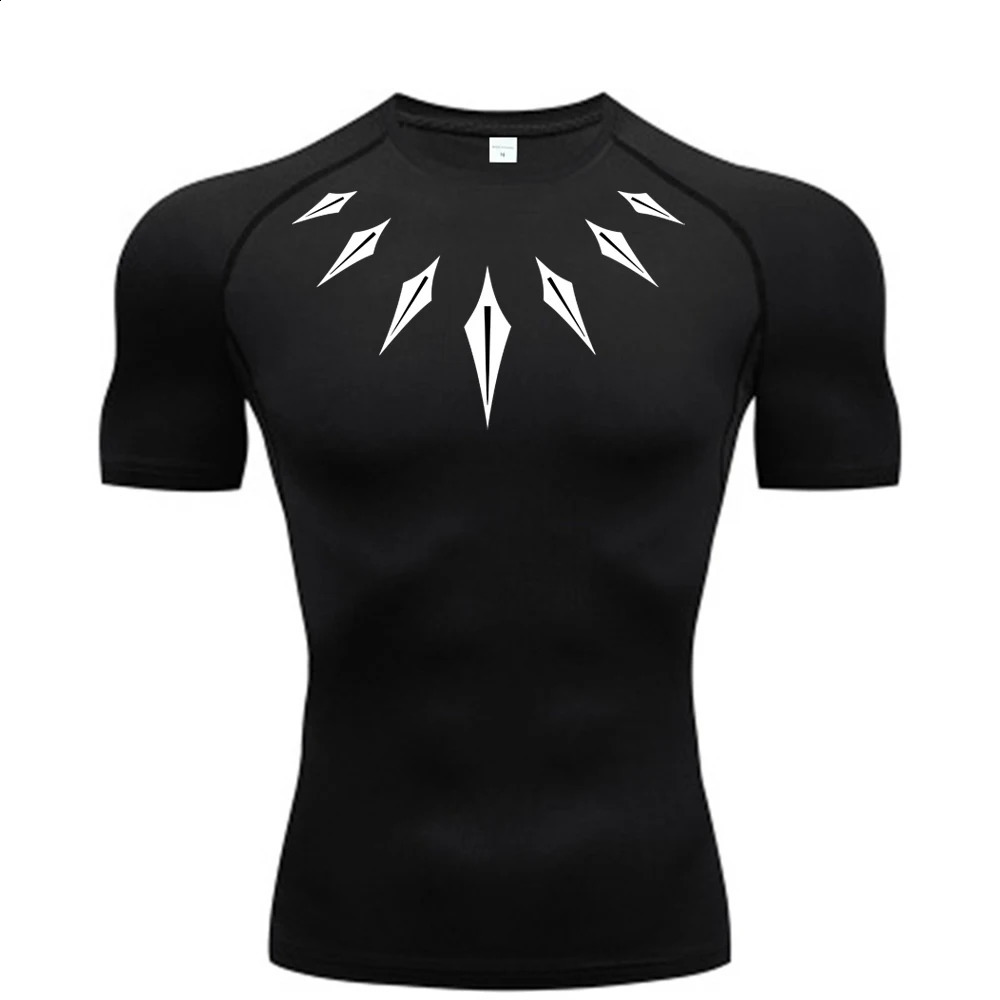 Anime Mens Compression Shirt Fitness Sport Running Strot Thy Gym Tshirts Athletic Workout Tops secs secs Tee Summer Y250921