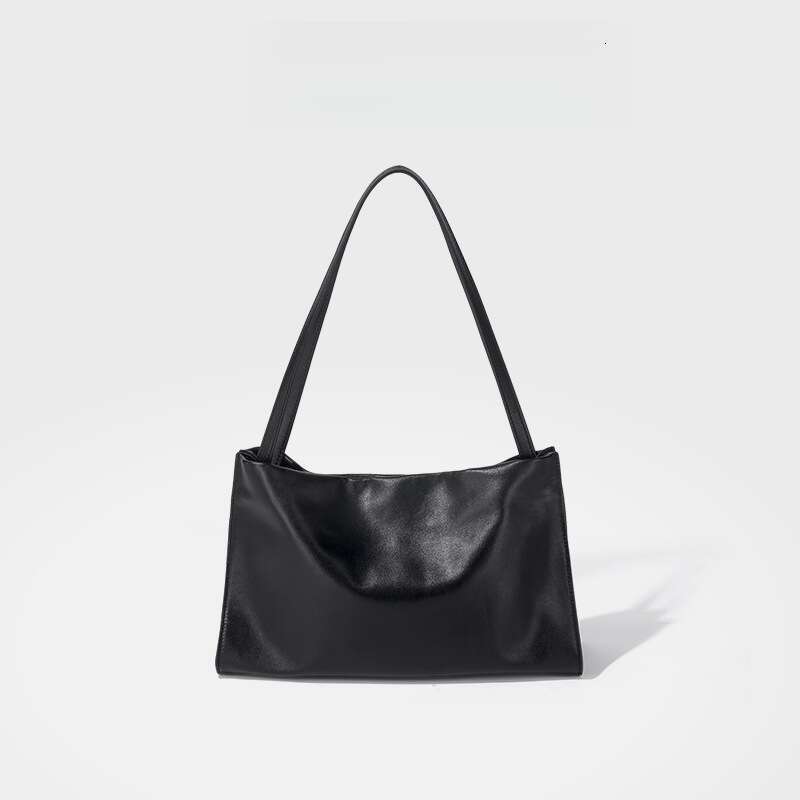2025 Sac tête à tête fendue couches épaule de grande capacité en cuir de banlieue pour femmes en cuir sacs à main