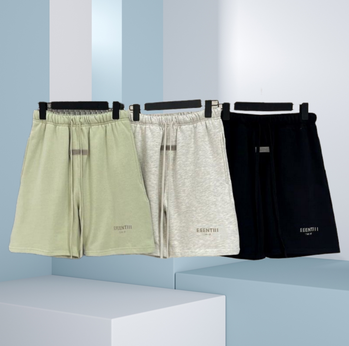 2025 New Men Shorts 5A Shorts de créateurs Coton Détendère Loose Lettre du genou Shorts MAN Clothing Summer Fashion Shorts décontractés 30