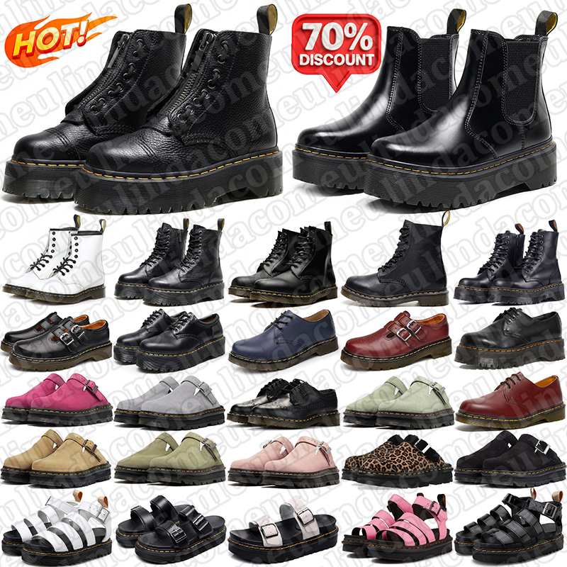 Livraison gratuite Bottines à talon épais Designer sandales durables homme femme Mules cuir nubuck Semelle antidérapante confortable Vintage stre