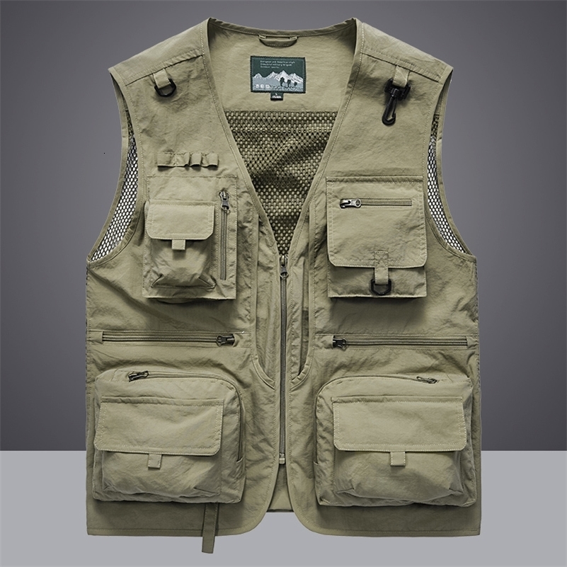 14 POCHETS Été Men US Us Randonnée tactique Viete de pêche pour hommes POGRAGER