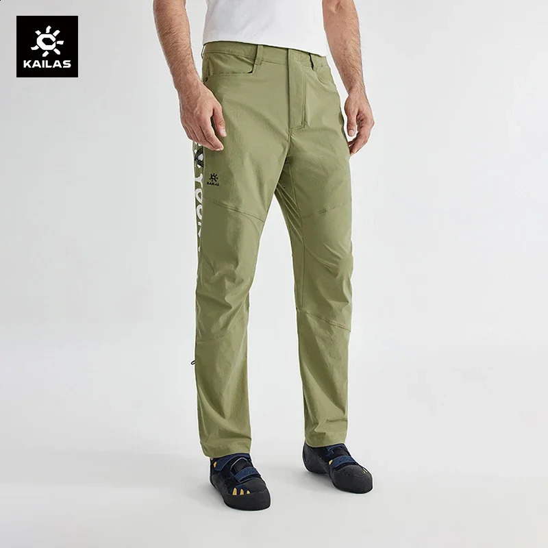 9A Hiking Quickdrying Rock Climbing Pants Outdoor Sports Breathable Lightweight Professional Man Pants KG2415306 250919