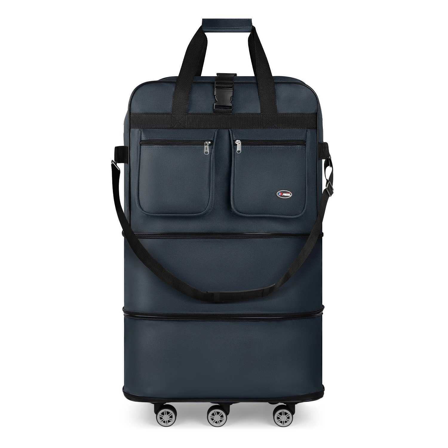 303640 Inch Foldable Expandable Suitcase Bag Waterresistant Large Capacity Rolling Travel Luggage Bag For Moving Storage W250920-image-1076034191
