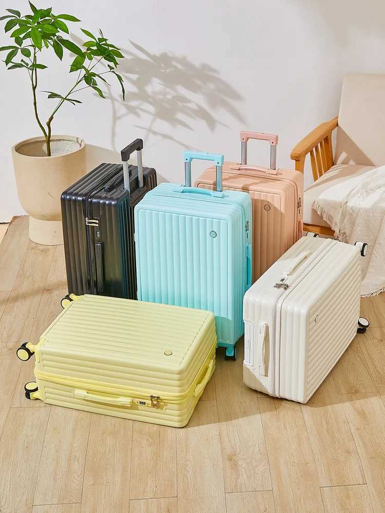 20inch 24inch 28inch Luggage Trolleys For Men And Women With Swivel Wheels Large Capacity Lightweight Suitable For Checked W250920-image-1076022468
