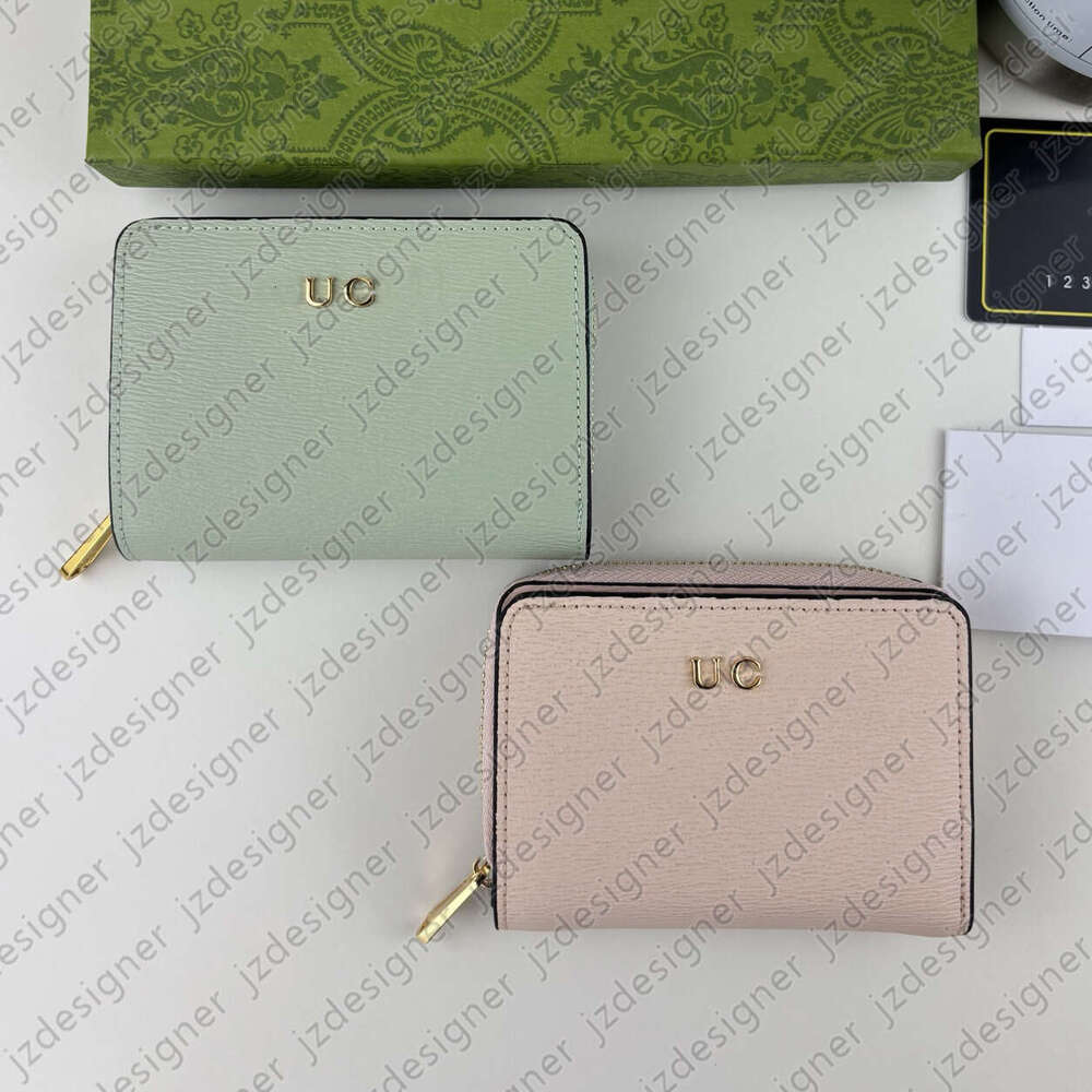 Wallet Designer Small Hand Bag High Quality Credit Card Holders Womens Purse Lady Single Zipper Money Bag Men Clutch Luxury Bag Leather Wallets Bill