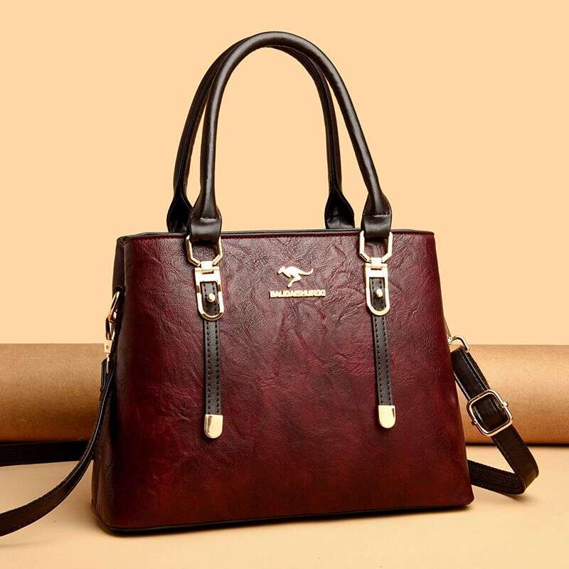 2024 New Urban Simple And Fashionable Large Capacity Women's Handbag Single Shoulder Crossbody Bag