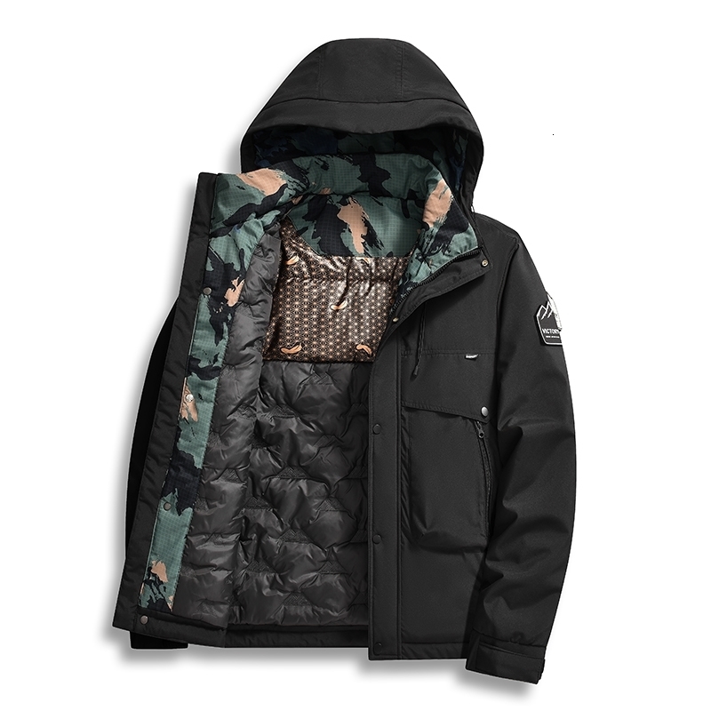 2025 Winter Parkas Hommes chauds hommes épais veste d'hiver Men Men de puceau veste sportswear Coton Coat Down Ropa Hombre 250919