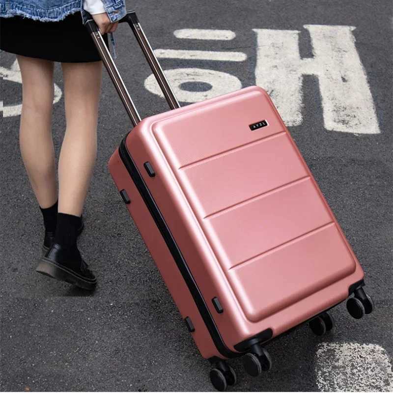 Rolling Luggage Travel Suitcase Unisex Trolley Box Large Capacity Trunk Password Travel Case Universal Wheel 20 22 24 26 Inches W250920-image-1076022629