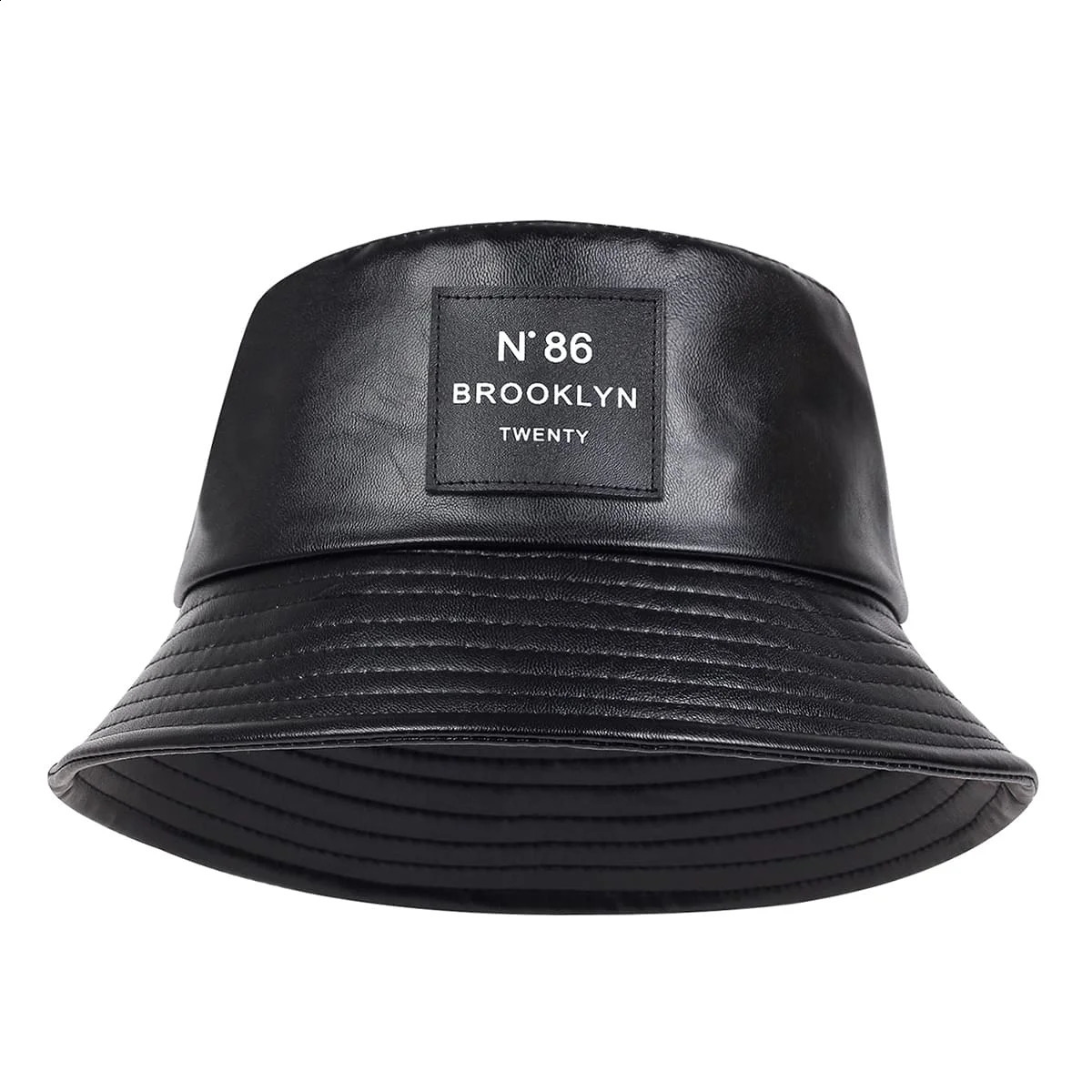 Spring summer Brooklyn panama Bucket hat outdoor travel fashion sun men and women leather Panama 250919