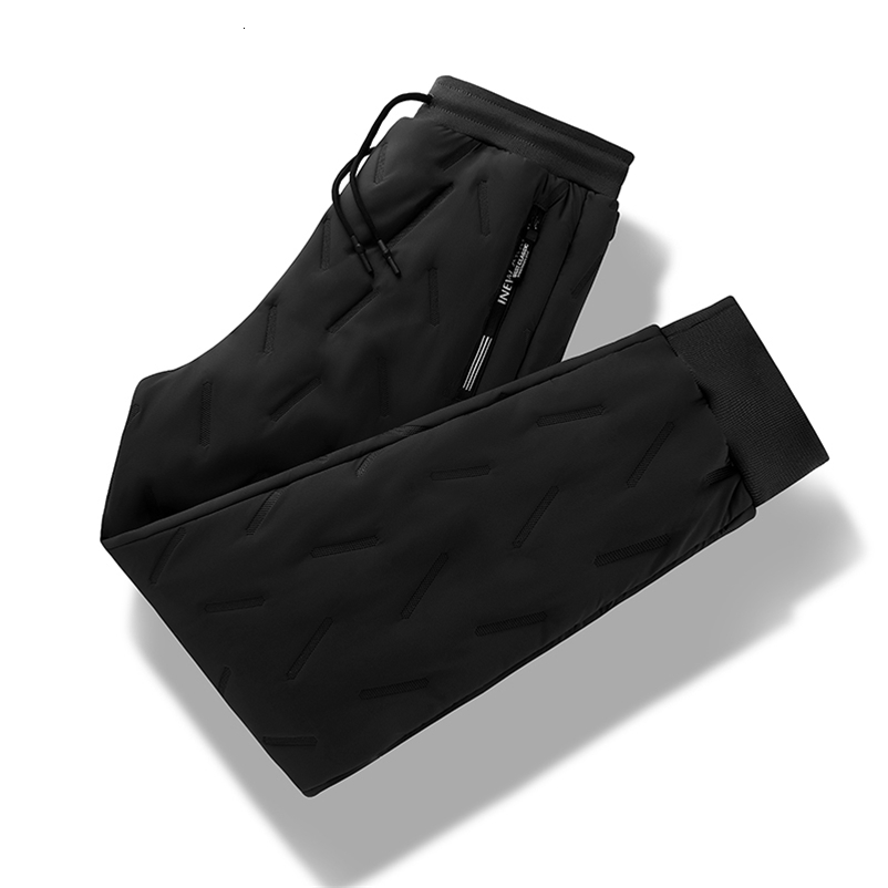 Pantalon pour hommes vers le bas automne et hiver rembourré épaissis extérieur 20 degrés neige chaude fond masculin pantalon harem en vent y25091