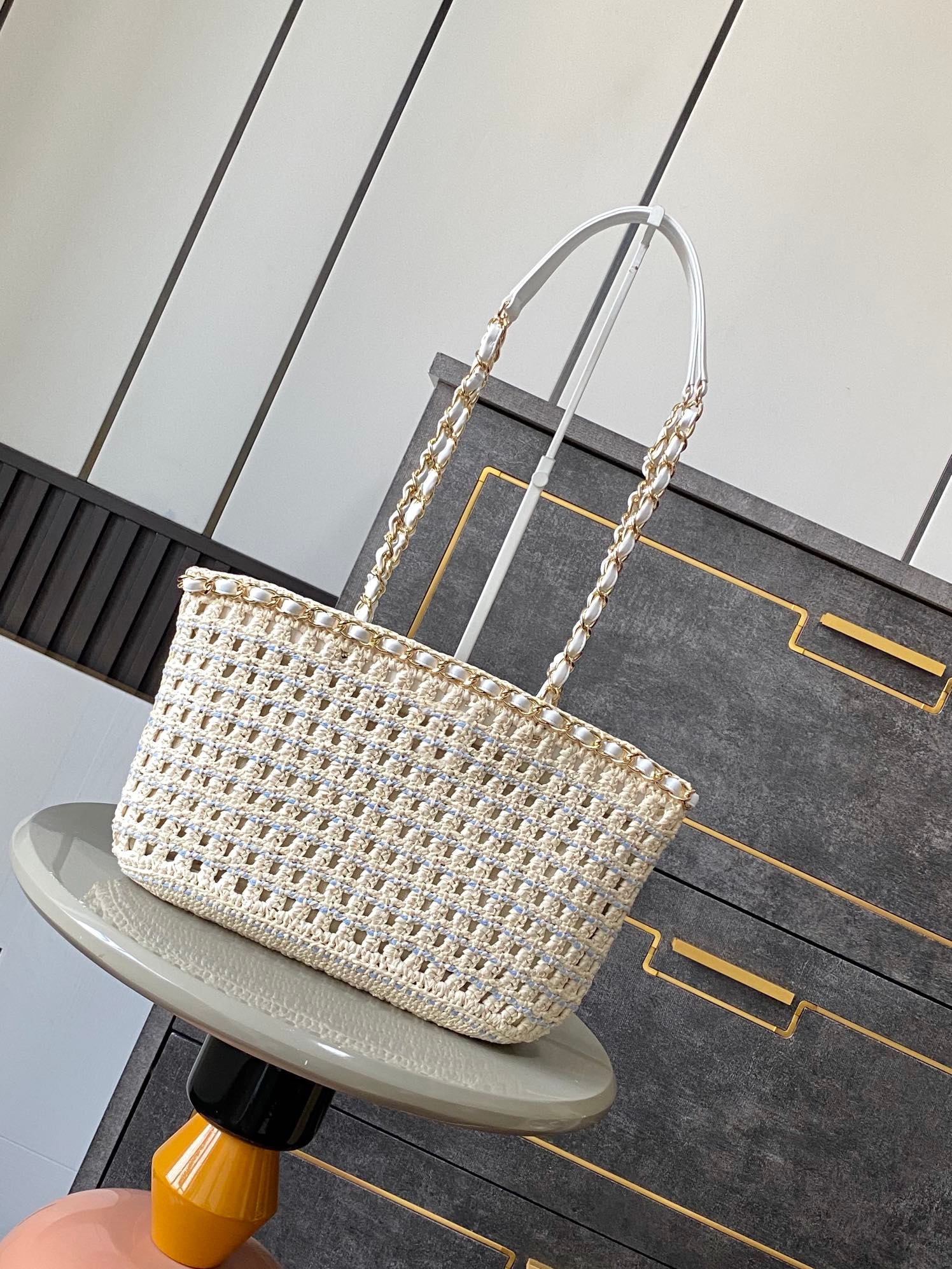 Luxury top leather bag designer bag top handbag early spring series handmade woven vegetable basket fashion bag shoulder bag crossbody bag women