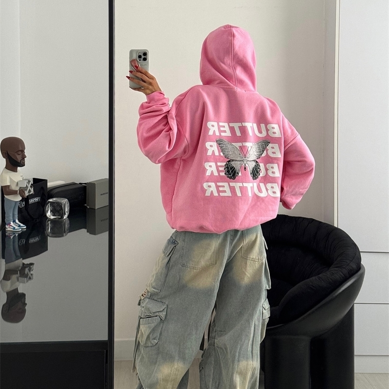Y2K Gothic Sakura Hoodie Fashion Casual Hip Hop Graphic Oversized Jacket Trendy Man and Woman Clothes Goth Sweatshirt Kawaii 250919