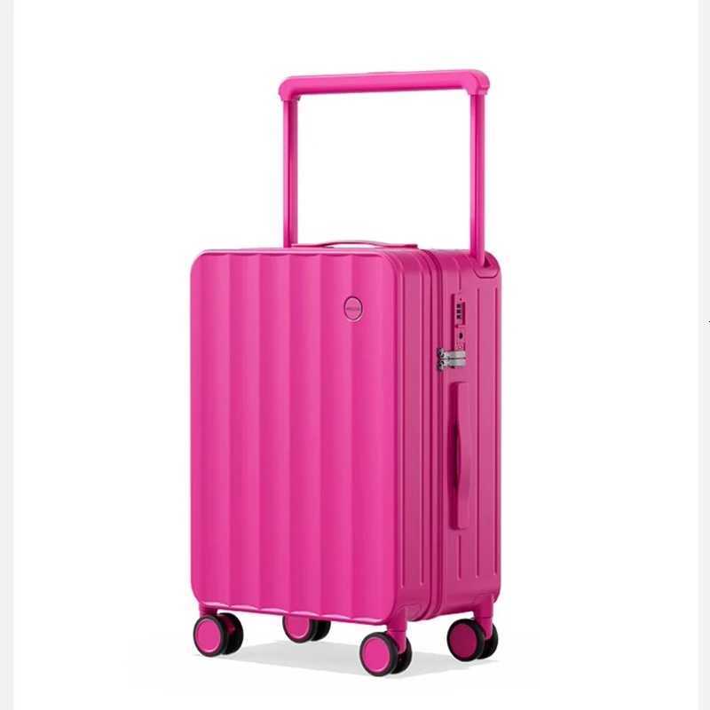 New Wide Pull Handle Luggage Case for Women Large Capacity 20inch Carryon Suitcase Small Trolley Case 20 W250920-image-1076019905