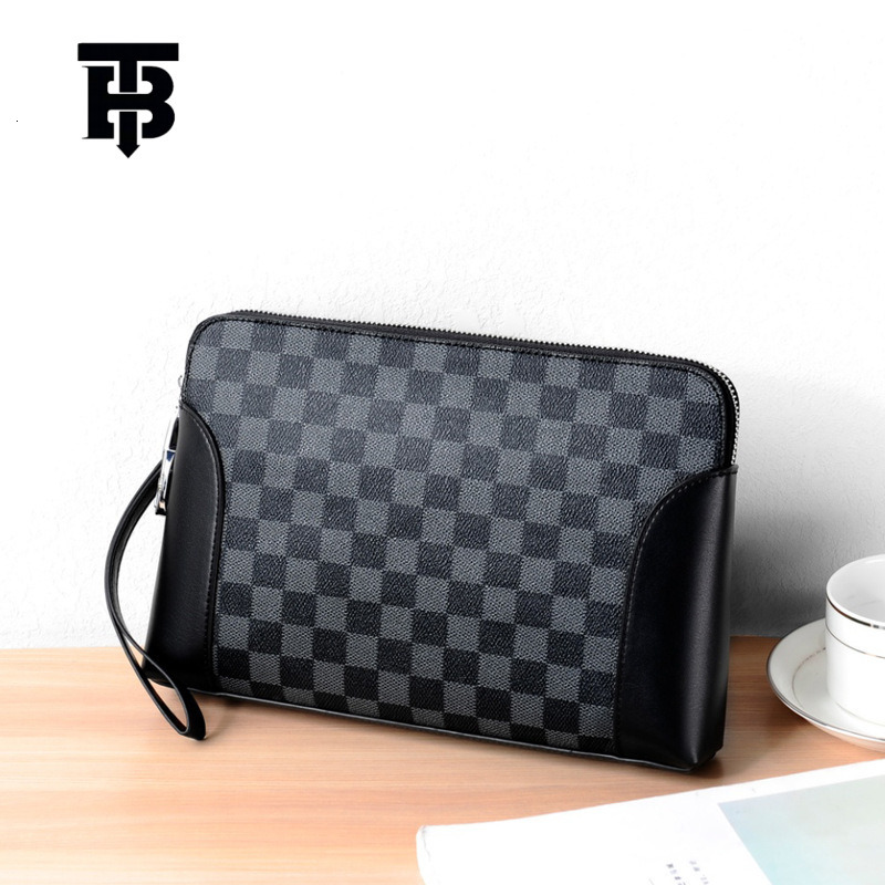 TB BHULAMTE Free Shipping New Designer Women's Bag 2025 Password Lock Handbag Casual Large Capacity Handbag Fashionable Men's Checkerboard