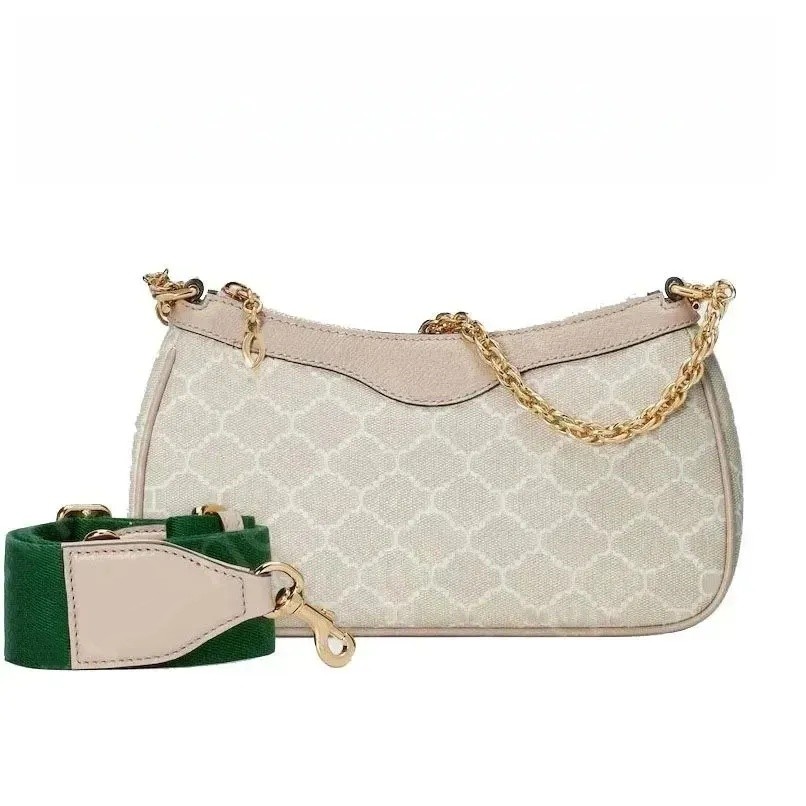 2025 High Quality 5A Designer Bag Shoulder Bag Fashion Bag Women's Luxury Classic Snake Wallet Chain Stitched Crossbody Leather Hobo Underarm B
