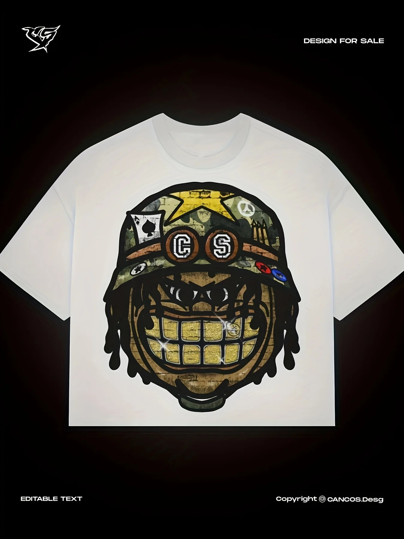 Men S Trendy Retro Hiphop Street Casual Tshirt avec imprimé graphique pesant 220 grammes 100 coton de haute qualité confortable 250921