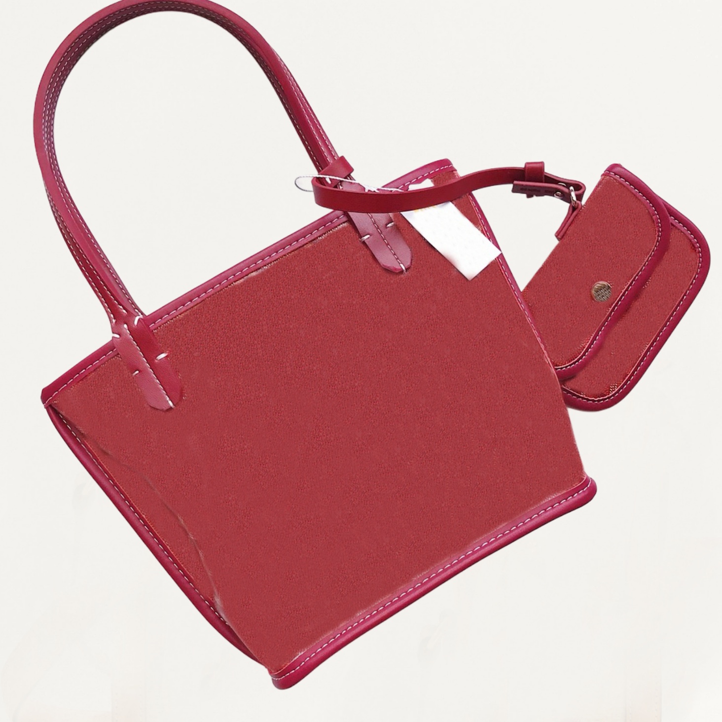 Top Designer Double face double usine en cuir en cuir sacs à guichets Sac à main simple Sac à main mini-femmes Version verte Sac de plage rose no
