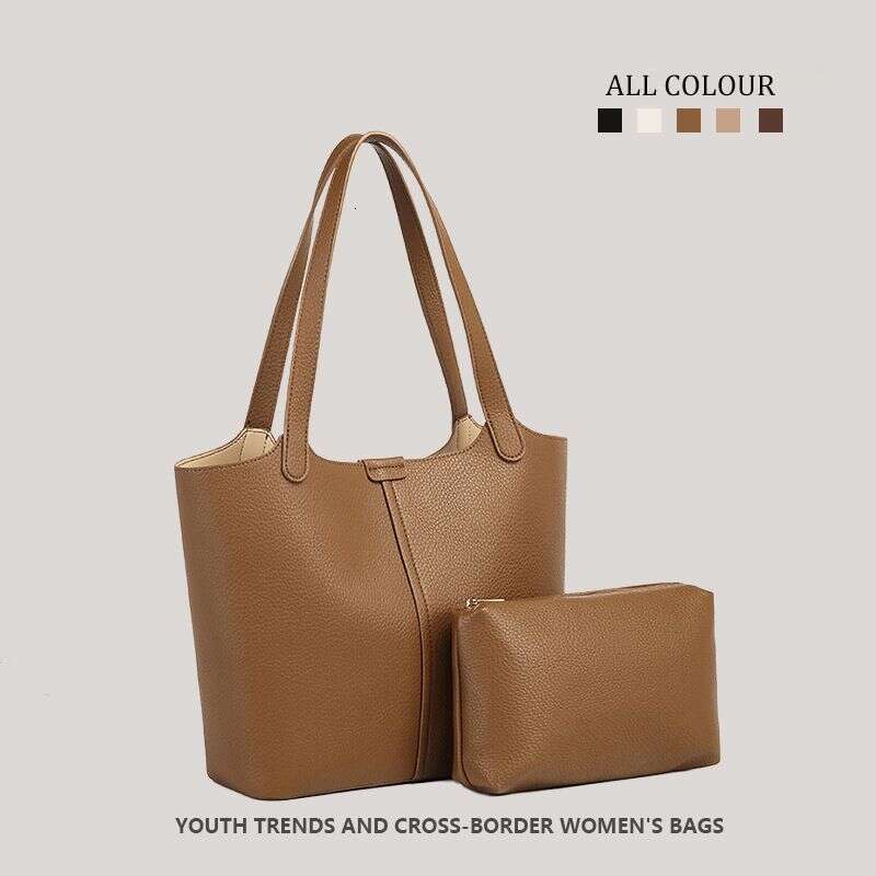 2025 Nouveau sac fourre-tout de mode pour femmes, sac à main polyvalent pour les déplacements, sac à bandoulière décontracté