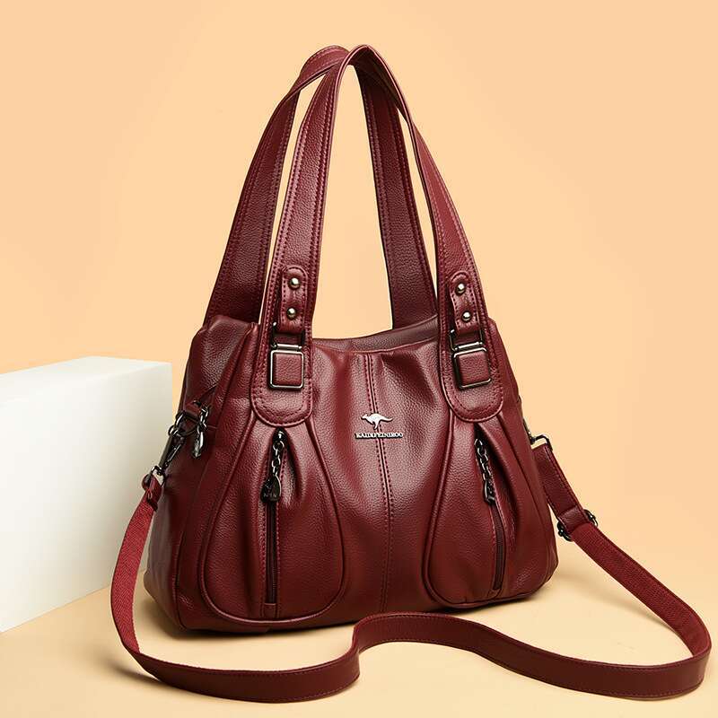 Korean Women's 2023 Autumn/Winter New Trendy And Versatile Handbag Exquisite Large Capacity One Shoulder Crossbody Bag