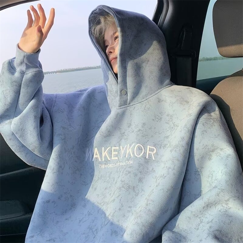 Tie Dye Sweatshirts for Men Harajuku Fashion Pastel Color No Y2k Clothes Streetwear Autumn Man Hoodies 250919