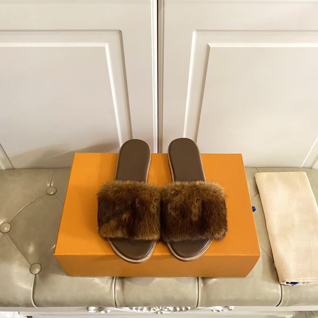 10a Top Quality Women's Slippers Casual Chores Chaussures de plage chaussures de maison