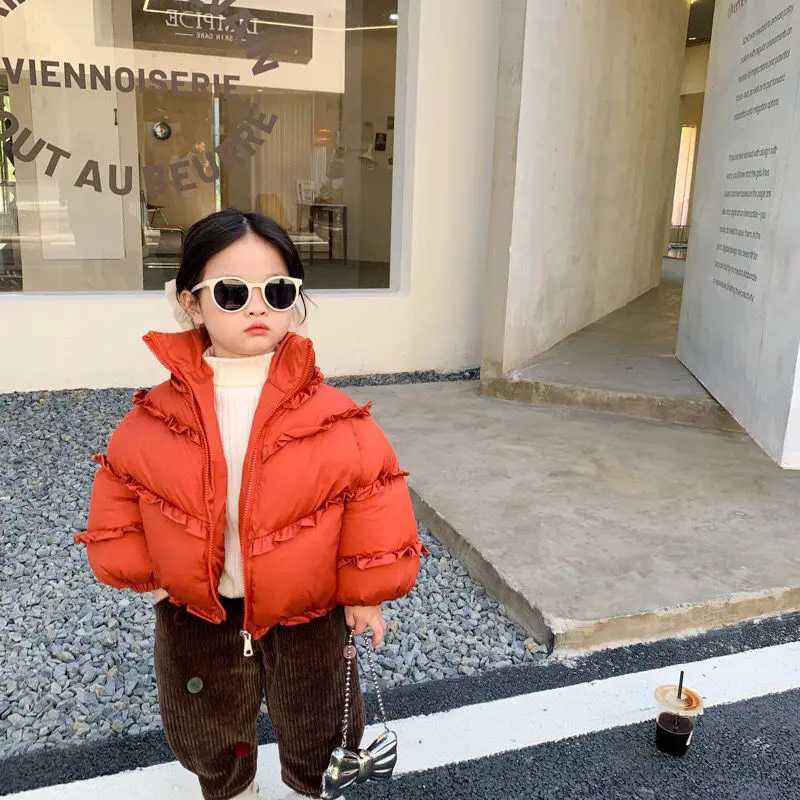 Kids Girls épaissis de veste de coton Veste de pain d'hiver Vestes pour enfants de 2 à 8 ans