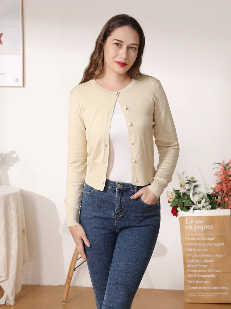 Pink Cropped Crochet Top Cardigan Female Womens Coat Spring 2025 Jersey Knitted Ladies Sweaters Clothing Outerwear Black Tricot 250919