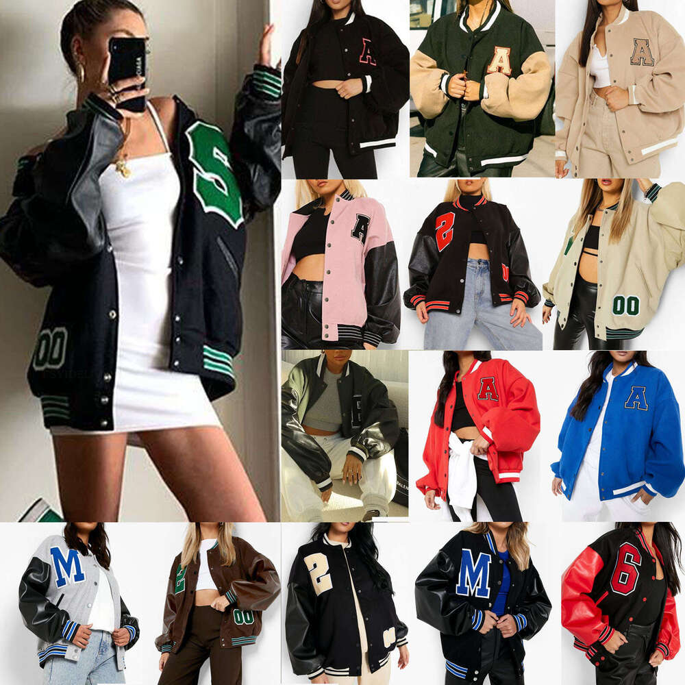 Women's Baseball Autumn Winter New Style Couple Hip Hop Fleece Thickened Jacket