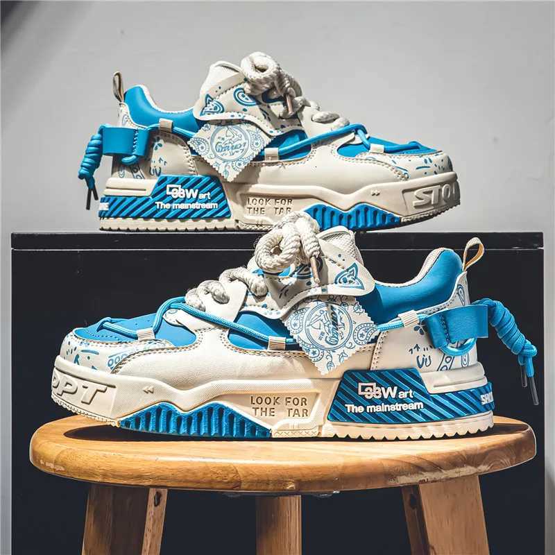 Zapatillas de hombre fashion printemps décontractées chaussures de sport mesh baskets respirant des hommes de marque de marque extérieure 2024 W2