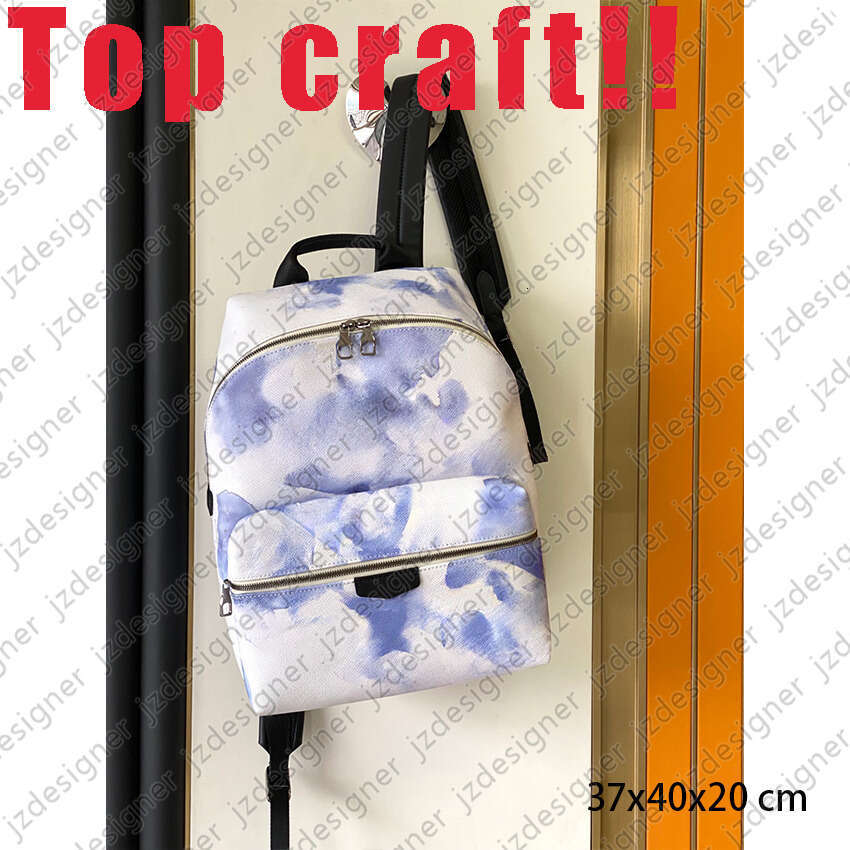 M45760 Top Craft Real Encre Ink Painting Backpack Femmes Hommes sacs Hands Sac de créateur Sac Sac à bandoulière Pochette Luxury Travel Sac Tote