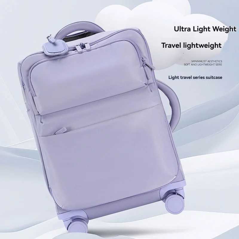 Luggage handle case for women 2025 new style carryon case 20inch ultralight fabric bag password travel case 24 W250920-image-1076020396