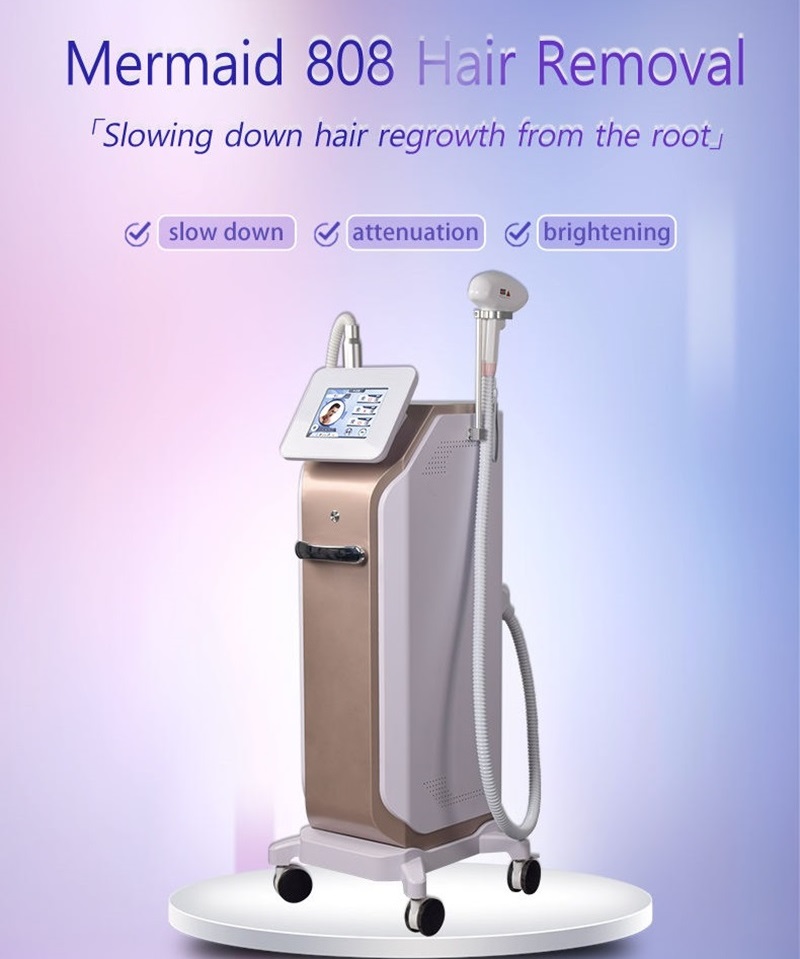 2 in 1 Picosecond Tattoo Removal 808 755 1064nm Diode HR Skin Rejuvenation Painless Permanent Laser Hair Removal Machine Carbon Peeling Freckle Remo