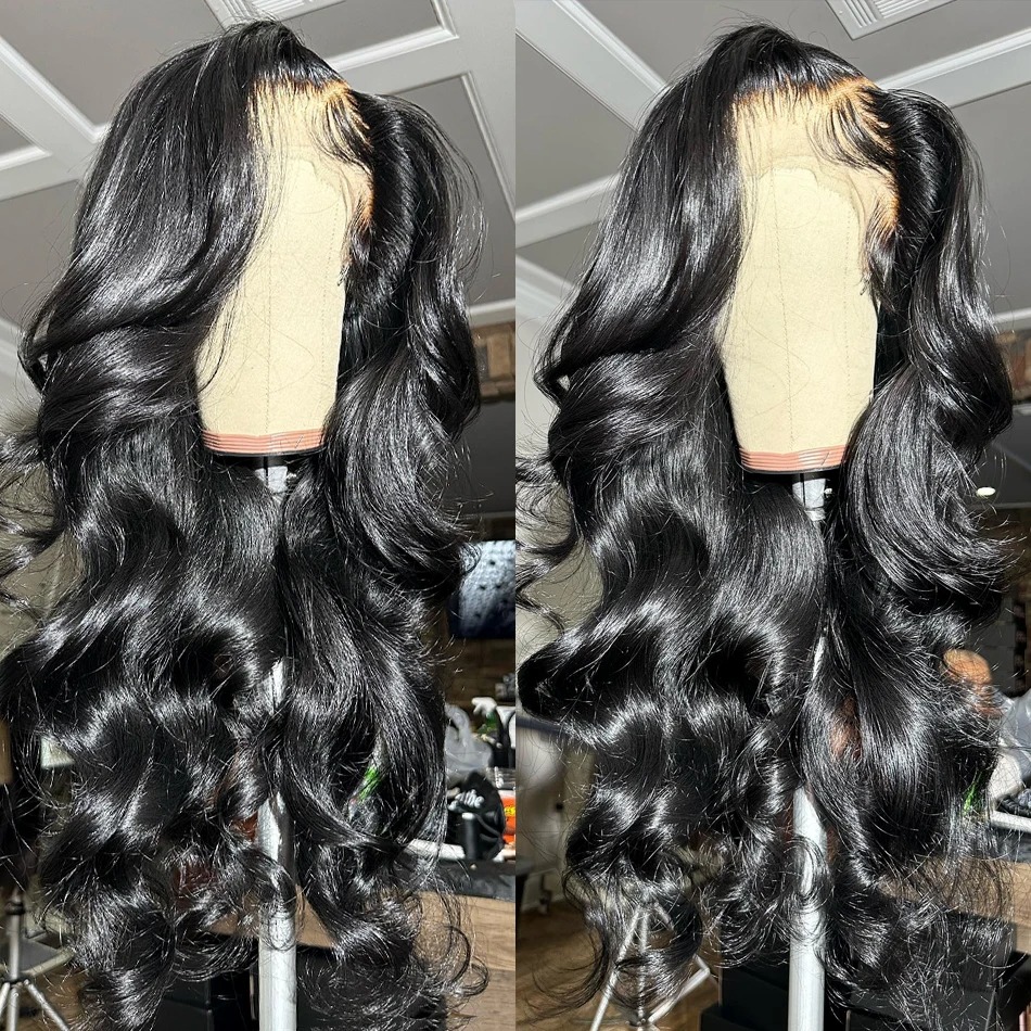 Perruques de poils humains de 30 pouces Perruques humaines prêtes à porter pour les femmes noires 13x6 en dentelle HD perruque frontale brésilien