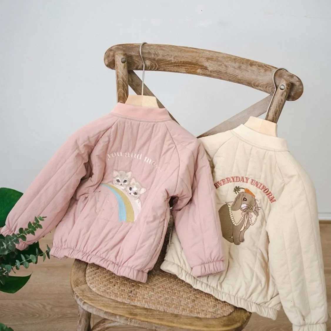 Cute Cartoon Kids Winter Cotton Down Parkas Kids Winter Jacket Baby Snow Wear Coat Childrens Cotton Padded Clothes Outerwear X250920