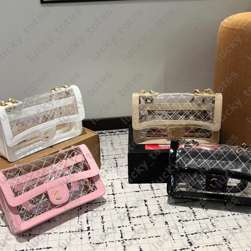 Sacs de créateurs sacs de gelée de femmes transparents sacs d'épaule transparents sacs fourre-tout de luxe sacs fourre-tout