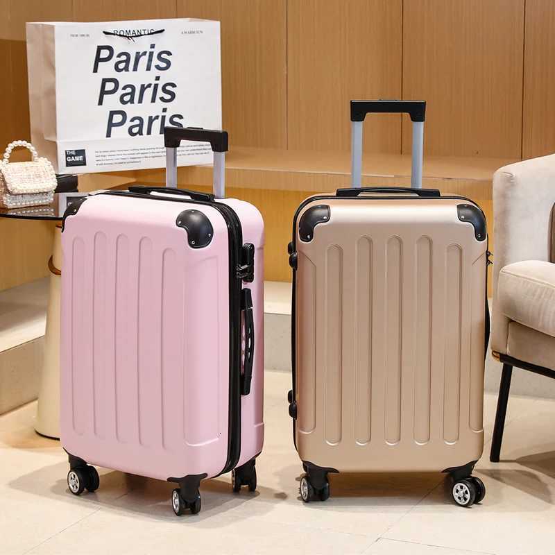 20inch 24inch Luggage Trolleys For Men And Women With Swivel Wheels arge Capacity Llightweight Suitable For Checked W250920-image-1076022579