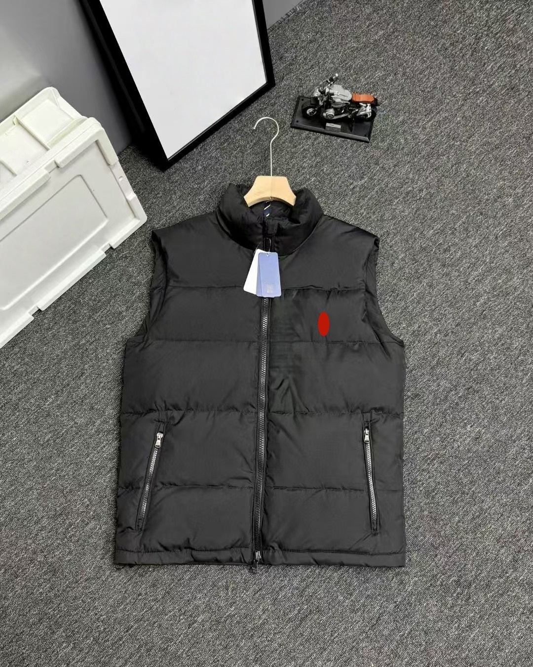 polo Vest Designer Mens Puffer Vest Body Warmer Gilet Jacket Stand Collar Zipper Vests Down Coats luxury Winter Keep Warm Puffer Jacket Casual Women
